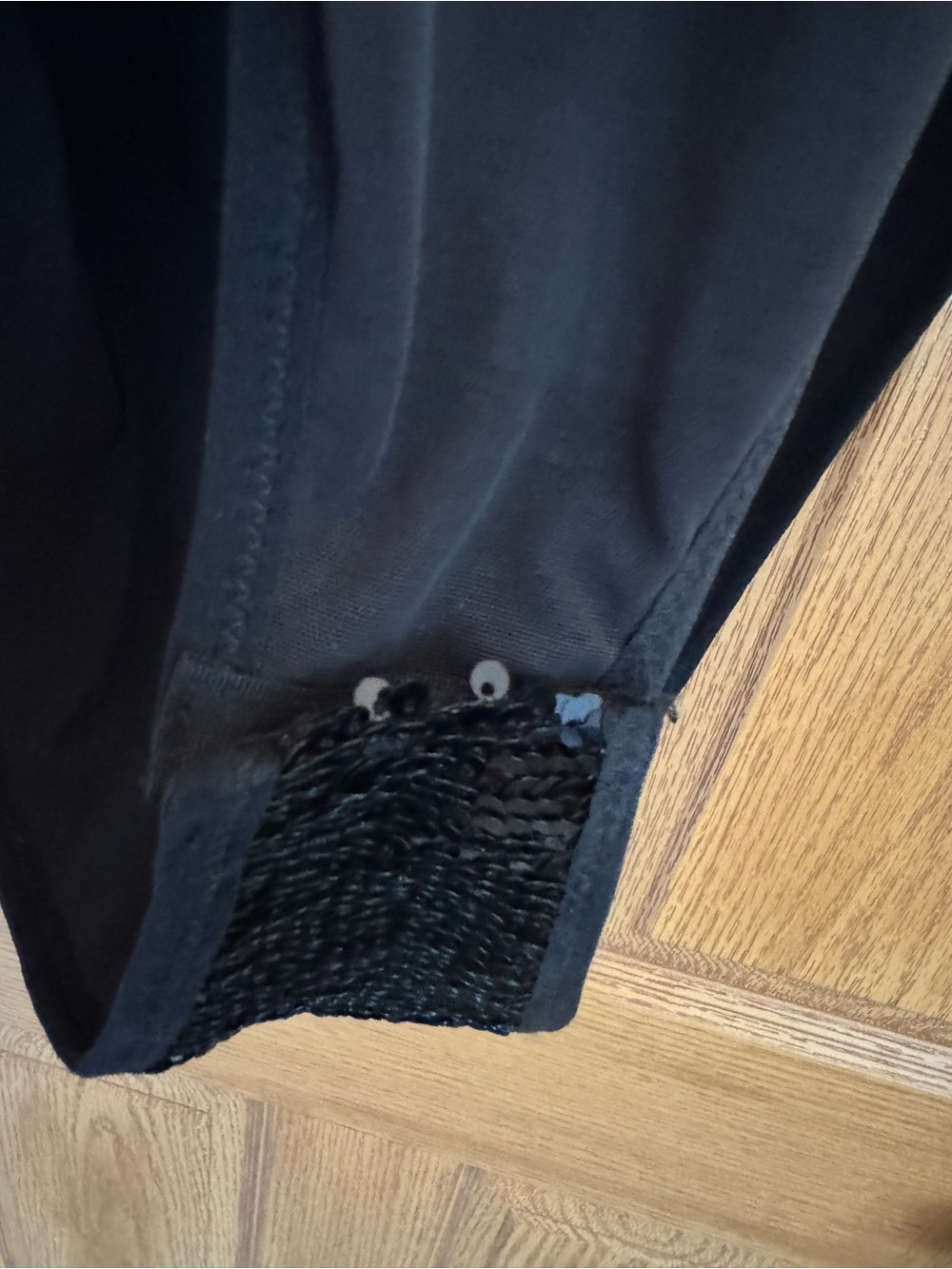 NWT Wolford Black Sequin Bodysuit - Picture 6 of 8